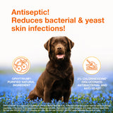 Douxo S3 Pyo Pads, Contains 3% Chlorhexidine & 0.5% Ophytrium, Antiseptic & Hydrating, For Bacterial or Yeast Skin Infections, For Dogs and Cats, 30 Pads