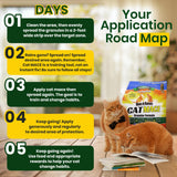Nature's Mace, Cat Mace, 2.5lb Granular, Cat Repellent Outdoor to Keep Cats Away, Keep Cats Out of Yard Permanently, with Consistent Use, for Garden, Plants, No-Dig, Stray Deterrent