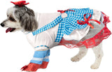The Wizard of Oz: Dorothy Pet Costume for for Dogs or Cats by Rubies, Medium