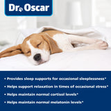 Dog Sleep Aid for Dogs, Better Than Melatonin or Calming Chews Only, Best Sleeping Pills + Melatonin, 120 Tablets, Puppy Sleep Aid, USA