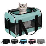 Small Animal Travel, Carrier for Hedgehog Rat Parrot Bird Guinea Pig, Lizards Carrier, Soft Sided Travel Carrier Portable Guinea Pig Up to 10 Lbs (15 * 10 * 10, Green)