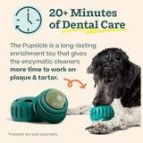 Woof Doggy Dental Pupsicle Mix - Dog Teeth Cleaning Powder for The Pupsicle - Long Lasting Postbiotic Dental Enzyme Mix to Support Oral Health for Dogs