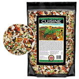 Small Hookbill Cuisine, 4 Lbs Premium Birdseeds for Parrot, Bird Food for Small Hookbill, Supports Daily Energy, Growth & Digestive Health, Nutrient-Rich Parrot Bird Seed for Outside Feeders