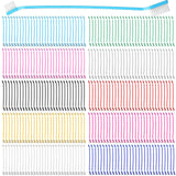Eaasty 300 Pcs Dog Toothbrush Bulk Dual Headed Dental Brushes Puppy Tooth Brushing Kit Long Handle Toothbrush for Large Small Dogs Cats Puppy Teeth Cleaning Oral Dental Care Supplies 10 Colors