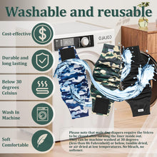 Load image into Gallery viewer, Reusable Dog Diapers Male, Premium Washable Belly Bands for Male Dogs, Pack of 5, High Absorbing Large Male Dog Wraps for Doggie &amp; Puppy in Incontinence or Excitable Urination and Training(L)
