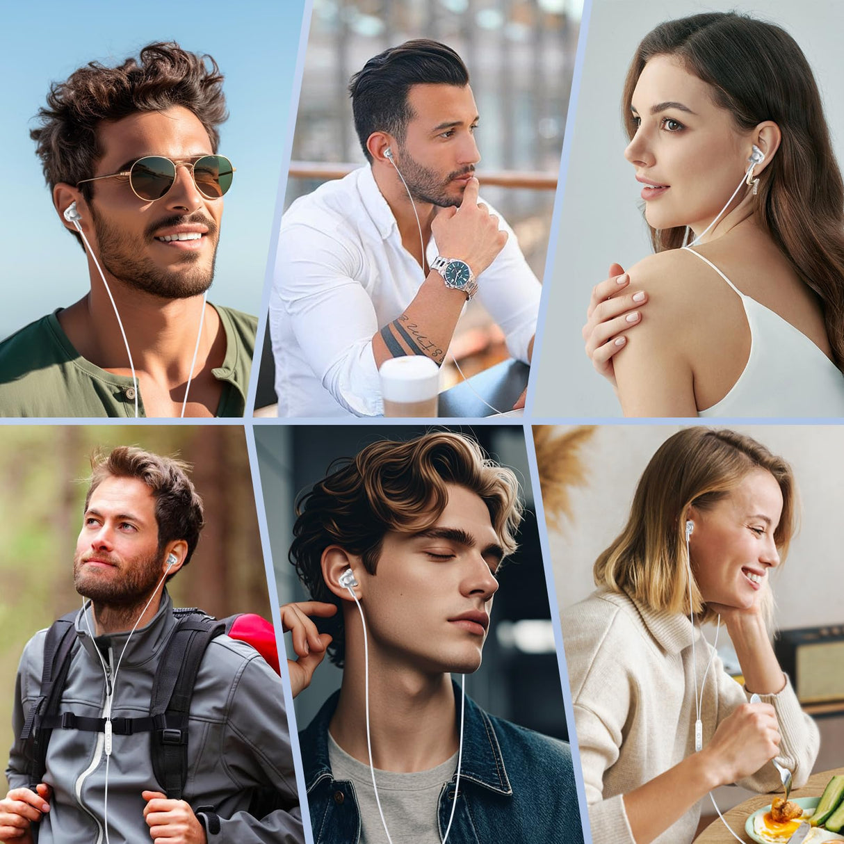 Wired Earbuds for iPhone 17e/17/17 Pro/17 Pro Max/16e/16/16 Plus/16 Pro Max/15 Plus/15 Pro/15 ProMax Ear Buds USB C Wired Headphones Type C Earphone with Microphone, Volume Control, Noise Canceling
