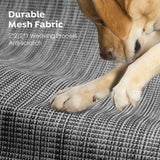 Veehoo XXL Outdoor Elevated Dog Bed, Raised Dog Cot for Extra Large Dogs, Cooling Washable Waterproof Pet Hammock Beds with Slope Headrest, Breathable Mesh and Sturdy Frame, XX-Large, CWC2204