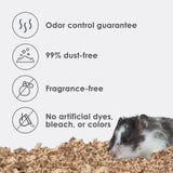 Kaytee Clean & Cozy Natural Paper Bedding, Made for Small Animals, 100 Liters