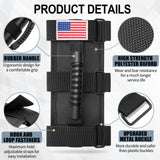 moveland Roll Bar Grab Handles with US Flag, 2 x Grip Handles for 1955-2023 Jeep Wrangler JL, JK, TJ, YJ & Jeep Gladiator Accessories - Upgrade Metal Buckle, Strong & Durable