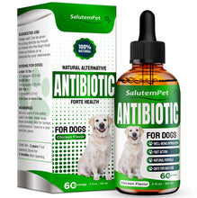 Load image into Gallery viewer, Dog Antibiotics for Infections, Cough, &amp; Itching | Natural Antibiotics for Dogs for All Ages to Promote Wound Healing | Dog UTI Treatment and Tooth Infection Treatment | Chicken Flavor | 2 Oz
