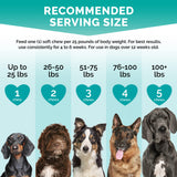PREMIUM CARE Calming Chews for Dogs, Made in USA - Helps with Dog Anxiety, Separation, Barking, Stress Relief, Thunderstorms and More, 9.3 oz (264g), 120 Count