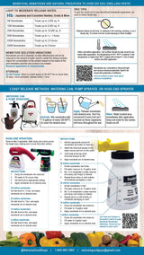 Beneficial Nematodes Heterohabditis bacteriophora HB (5 Million)