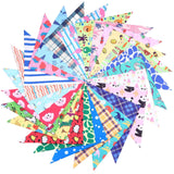Wesiti 100 Pcs Dog Bandanas Bulk Winter Pet Bandanas Colorful Triangle Scarf Scarf Bib Kerchief Set Adjustable Dog Bibs Washable Birthday Gift for Small Medium Large Dogs Accessories
