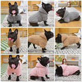 KOOLTAIL Fuzzy Dog Sweater Hoodie for Small Medium Large Dogs, Soft Fleece Pet Clothes Sweatshirt with Leash Hole, Warm Winter Dog Sherpa Jacket Snuggie Cold Weather Coat for Puppy Cats Girl, Pink L
