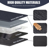 Dog Car Seat for Medium Small Dogs, Pet Car Seat with Adjustable Safety Belt & Storage Pockets, Breathable Waterproof Pet Car Seats Cover, Small Dog Seats for Dogs Under 30lbs (Medium, Black)