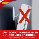 Command Small Clear Wire Toggle Hooks, 10 Hooks and 12 Command Strips, Damage Free Hanging Wall Hooks with Adhesive Strips, Adhesvie Hooks for Hanging, Organization and Storage, Holds up to 0.5 lb