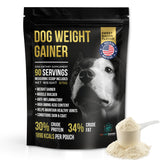 PET CARE Sciences Dog Weight Gainer 90 Servings - Weight Gain Supplements for Dogs - Canine and Dog Muscle Builder - Made in The USA