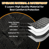 NYLSYT Dog Car Seat Cover for Back Seat Pet Cover for Dogs Waterproof Car Seat Protector Durable Nonslip Scratchproof Seat Covers for Cars SUV& Trucks