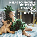 Vet's Best Healthy Coat Shed & Itch Relief for Dogs, Relieve Dogs Skin Irritation and Shedding Due to Seasonal Allergies or Dermatitis, 150 Chewable Tablets