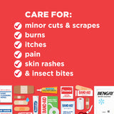 BAND-AID Brand All-Purpose Portable Compact First Aid Kit for Minor Cuts, Scrapes, Burns & Aches, Wound Care Essentials for Home, Car, Dorm, Travel, Cruise, Camping & Outdoor Emergency Kit, 160 Piece