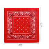 CECIAOAIME 16 Pcs Bandanas Multi-Purpose Bandana Headbands Party Outdoor Head Scarf 22x22 inch Handkerchiefs for Women Men