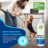 Only Natural Pet Wild Alaskan Salmon Oil for Dogs & Cats - Omega 3 & 6 Liquid Food Supplement for Pets - EPA & DHA Fish Oils, All Natural Joint Support, Promote Healthy Skin, Coat & Heart - 20 Fl Oz