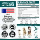 Advanced Dog Dental Powder, Breath Freshener with Multivitamin, Dog Teeth Cleaning, Bad Breath & Tartar and Plaque Off Remover for Dogs Probiotics lab co, Pet Oral Care - Vitamins and Supplements