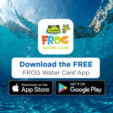 FROG Replacement Chlorine Cartridge for use with Flippin’ FROG Floating Sanitizer System - Prefilled Cartridges Support Easy Pool Maintenance and Cleaner & Clearer Water - 1 Pack