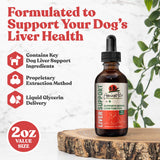 Milk Thistle for Dogs | Ancient Liver Support for Your Pets | Supports Healthy Liver Function with Dandelion & Artichoke | Natural Herbal Detox Formula, Quick Absorption, Easy to Mix with Food & Water