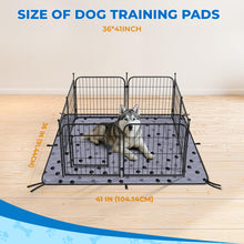 Load image into Gallery viewer, Fostanfly Washable Pee Pads for Dogs, 2 Pack Large 36"x41" Ultra-Absorbent and Leak-Proof Non-Slip Reusable Potty Training Pads for Dogs, Cats, Puppy, Potty Training of Add 8 Lanyards

