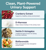 K9 UTI+ All-Natural Urinary Tract for Dogs, UTI, Bladder, Kidney and Incontinence Support, Dog UTI Treatment with Cranberry and D-Mannose, Easy-to-Use Drops for All Ages and Breeds, 2 fl oz