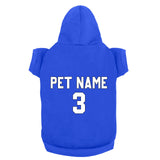 Custom Dog Clothes - Design Your Own Pet Hoodie Add Name Number Personalized Sweater Jersey for Small Medium Large Dogs