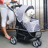 Gen7Pets Promenade Pet Stroller, Black Onyx