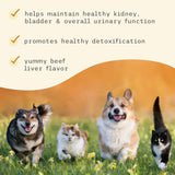 Bark & Whiskers Bladder Support, 3.17 Oz. (90 g), 90 Scoops, Supports Urinary Tract Health, with Cranbery & D-Mannose, Vet Formulated, Non-GMO, Dr. Mercola