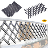 XianghuangTechnology Window Pet Gate, Universal Pet Dog Puppy Ventilation Grill Mesh Vent Guard Safe Car Window Protection Mesh for Cars, Trucks & SUV - 2 Pack
