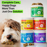 ZOOMEZEN Hemp Calming Chews for Dogs Anxiety – Dog Calming Chews for Puppies & Adults – Stress, Sleep Aid & Dog Anxiety Relief Treats with Melatonin & Valerian – 1 Pack, 170 Count, Made in USA