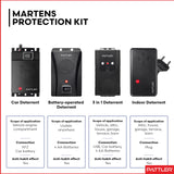PATTLER® Best Mouse Repellent for Cars | Mouse Repellent with Connection to 12V Car Battery | Ultrasonic Pest Repeller | Mice Repellent for Engines Under Hood I Long Term Pest Control | 1 Unit