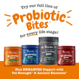 Zesty Paws Probiotics for Dogs, Digestive Enzymes Gut Flora, Digestive Health, Diarrhea & Bowel Support, DE111, Dog Probiotics Soft Chew for Pet Immune System, Chicken, 90 Ct