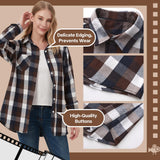 UUREED Dog Plaid Shirts Dog Clothes Dogs and Owner Shirts are Sold Separately