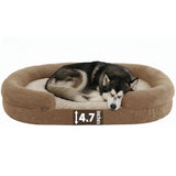 Miorun Orthopedic Dog Bed for Extra Large Dogs – 48"x36" XL Waterproof Memory Foam Pet Couch with Bolster Sides, Washable Removable Cover, Non-Slip Bottom, Joint Support Dog Sofa Bed for Large Breeds