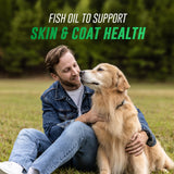 Nutramax Welactin Omega 3 Fish Oil for Dogs, Skin and Coat Health Supplement, Plus Joint, Immune, Kidney, and Brain Support, Premium Omega 3 Fatty Acids, For Dogs, 16 Ounce Liquid