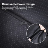 CHAMPETS Washable Dog Bed for Small Dogs with Removable Cover, Super Soft Waterproof Dog Crate Bed with Non-Slip Bottom, Fluffy Pet Bed 24×18 Inch, Grey