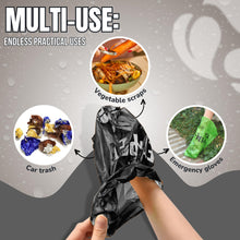 Load image into Gallery viewer, Pet N Pet 1080 Counts Black Poop Bags for Dogs, 41% Plant Based &amp; 59% PE Extra Thick Dog Poop Bags Rolls, 9" x 13", Unscented Pet Waste Bag
