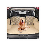 Q-DDOIT Dog Car Barrier 47" Wide for Trucks/SUVs/Full Sized Sedans Pet Restraint Car Backseat Divider Vehicle Gate Cargo Area Travel Trunk Mesh Net Screen Barricade