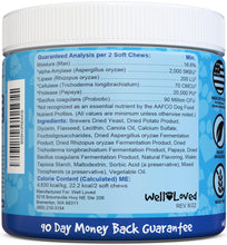 Load image into Gallery viewer, Well Loved Probiotics for Dogs, Dog Probiotics, Made in USA, Vet Developed for Gut Health, Yeast Balance, Itchy Skin, Diarrhea &amp; Gas Relief, Chews with Prebiotic &amp; Digestive Enzymes, Digestive Support
