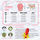 KATOLK 6 Pack Dog Clothes for Small Dogs Girl, Soft and Breathable Puppy Kitten Dog Shirts with Letters for Pet Cats, Summer Dogs' T-Shirts Apparel Sleeveless Vests for Chihuahua Yorkies (XL)
