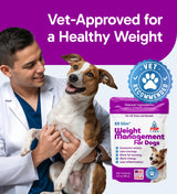 Pup Labs K9 Slim Dog Weight Loss Supplement, Natural Weight Management Dog Food Topper for Less Cravings, More Fat Burning and Energy, 2.14 oz Bag