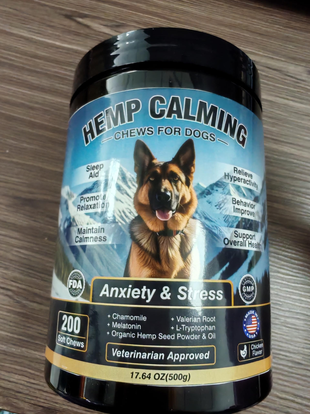 Calming Chews with Melatonin for Dogs 200 ct, Chicken