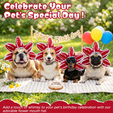 Demogorgon Dog Costume for Dogs Cats – Adjustable Pet Headpiece, Funny Cosplay Photo Prop Fits Small, Medium & Select Large Breeds (Large)