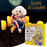 NACOCO Dog Halloween Scissors Style Doll Costume Pet Christmas Cosplay Adjustable Doll Funny Special Clothes Puppy Party Clothes for Small Dogs Cats (Medium)